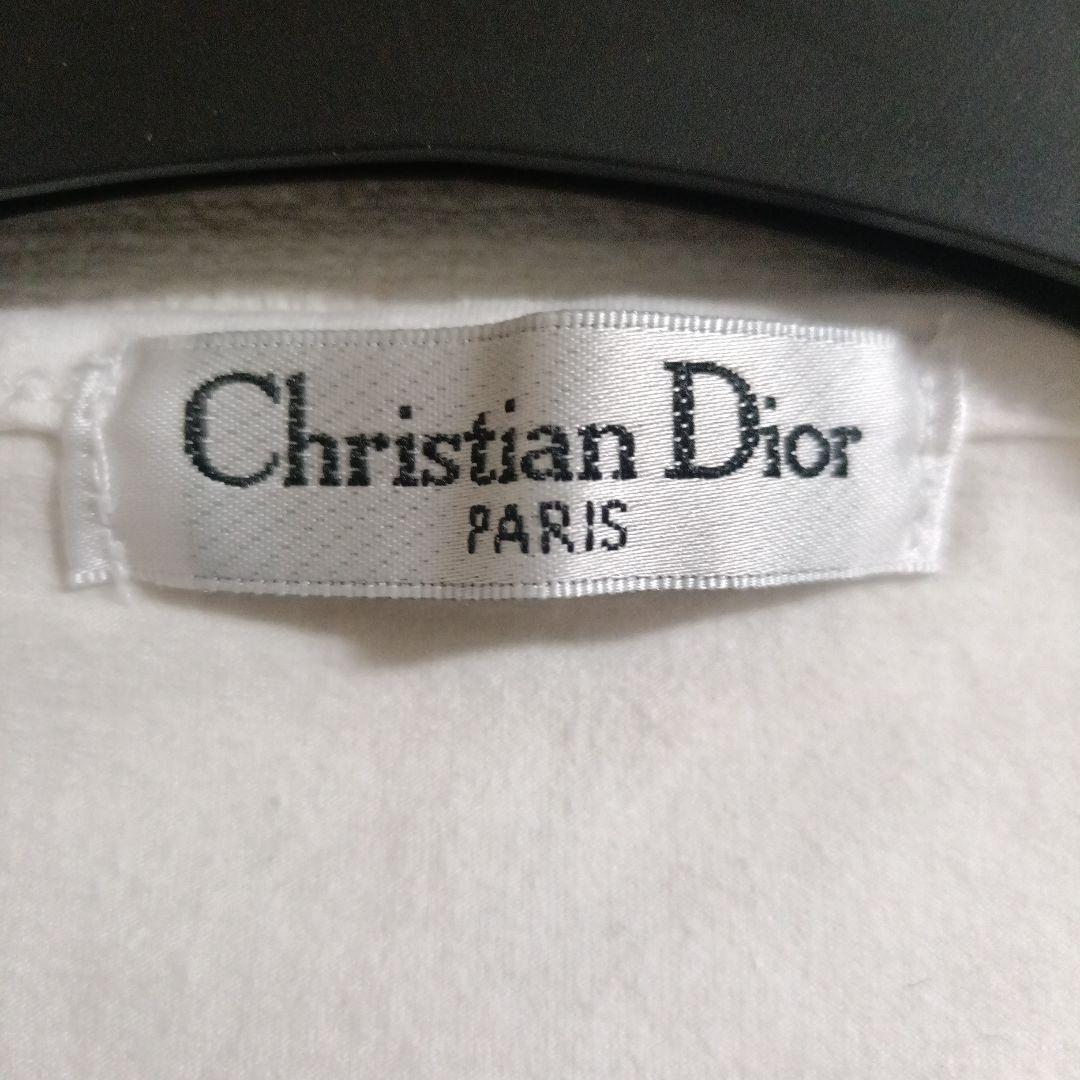 Dior 刺繍ロゴ ホワイトTシャツ