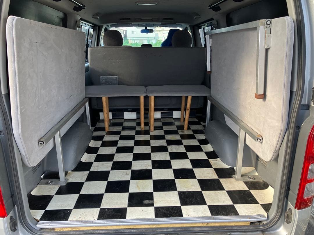 ハイエース・ベッドキット・床板・車中泊・アウトドア・引取限定