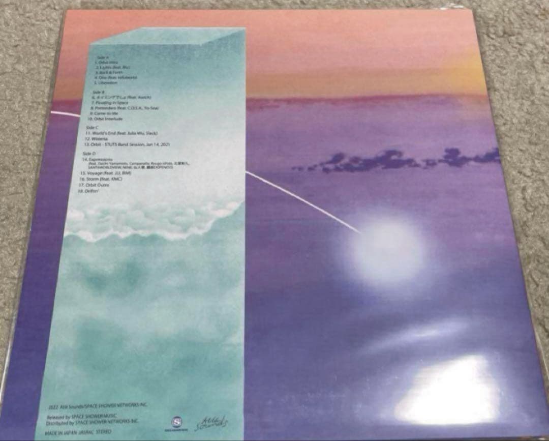 新品未使用!!! STUTS / Orbit アナログ2LPレコード