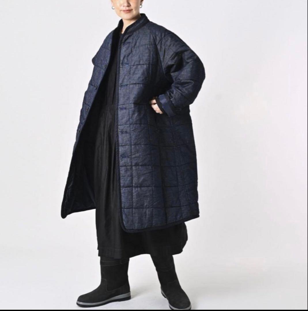 45R キルティング ロングコート　サイズ2 タグ有り