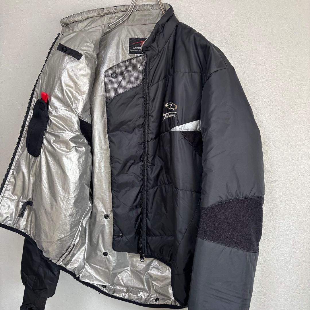 ROUGH&ROAD ラフアンドロード レーシングジャケット ブルゾン 黒 LL