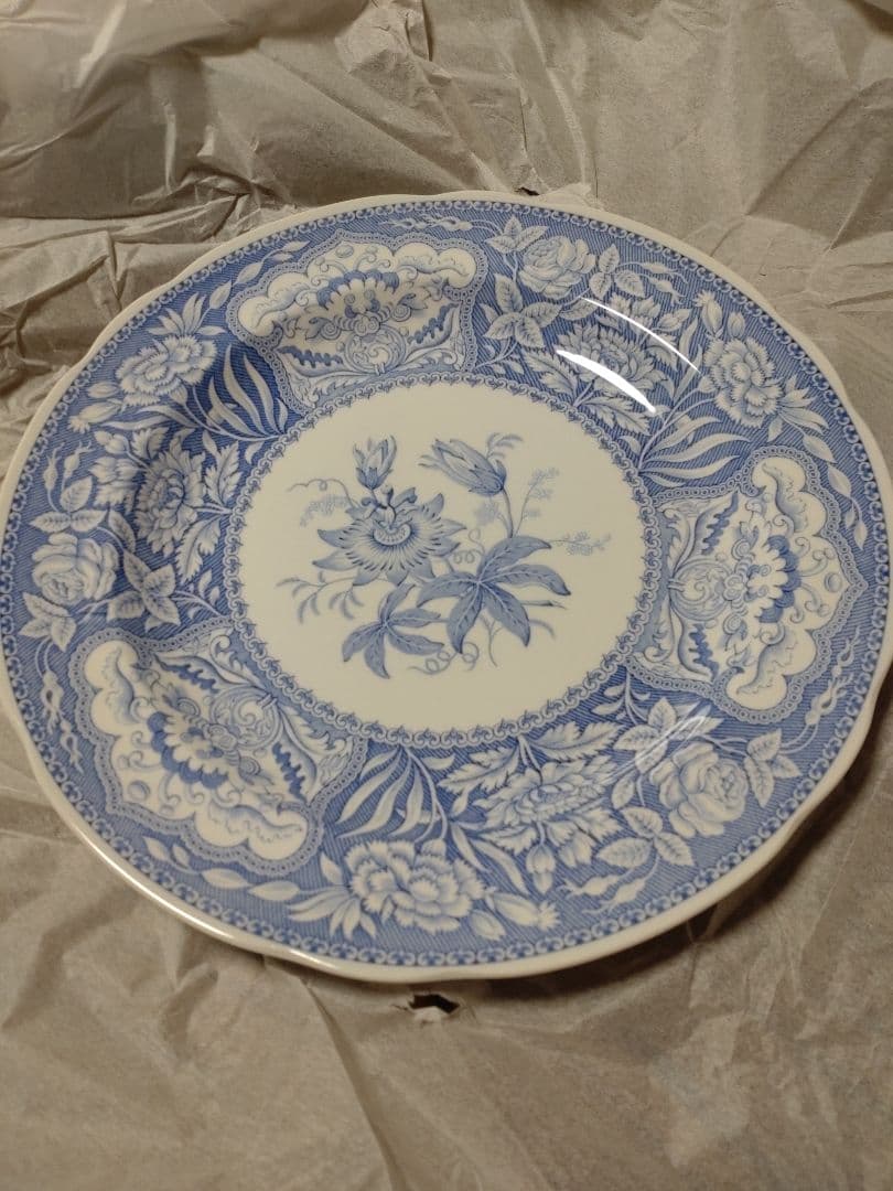 Spode BlUE BLOOM コレクションウイロウ２７センチ皿6枚セット