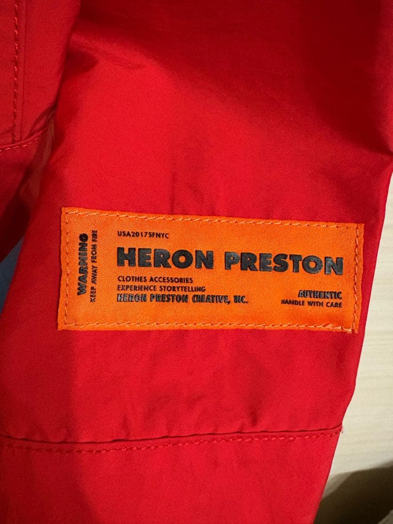 古*報様 HERON PRESTON ヘロンプレストン　デニムジャケット　ナイロ
