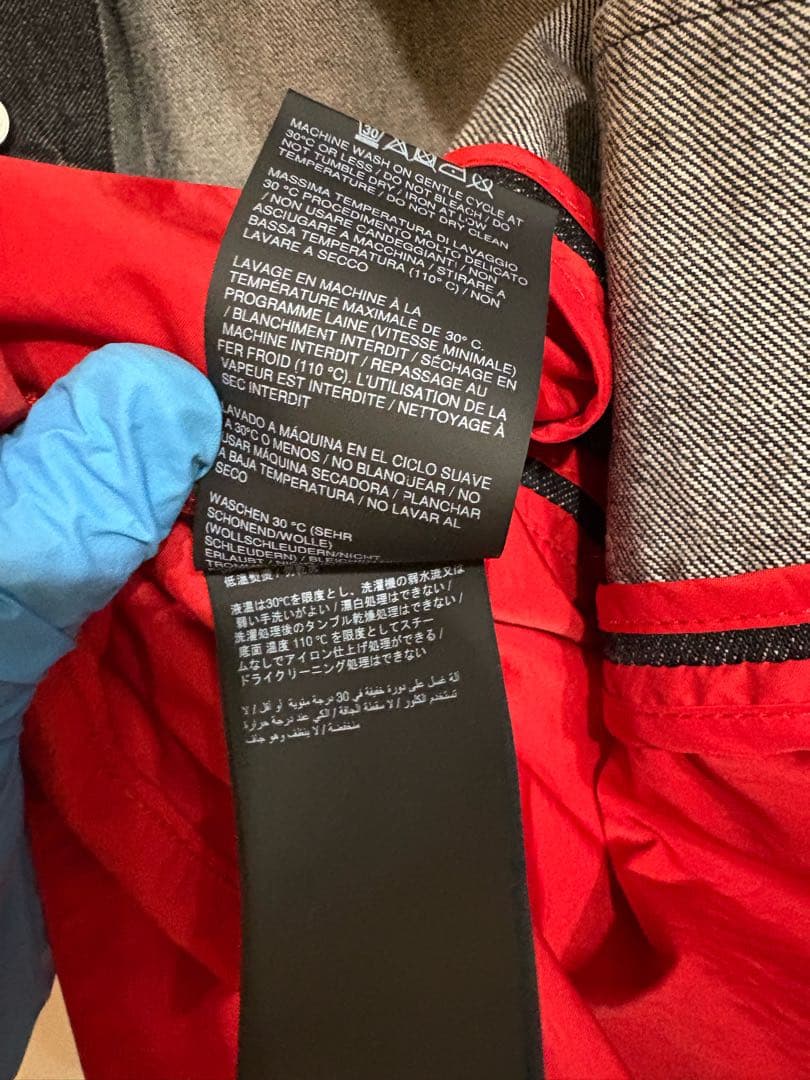 古*報様 HERON PRESTON ヘロンプレストン　デニムジャケット　ナイロ