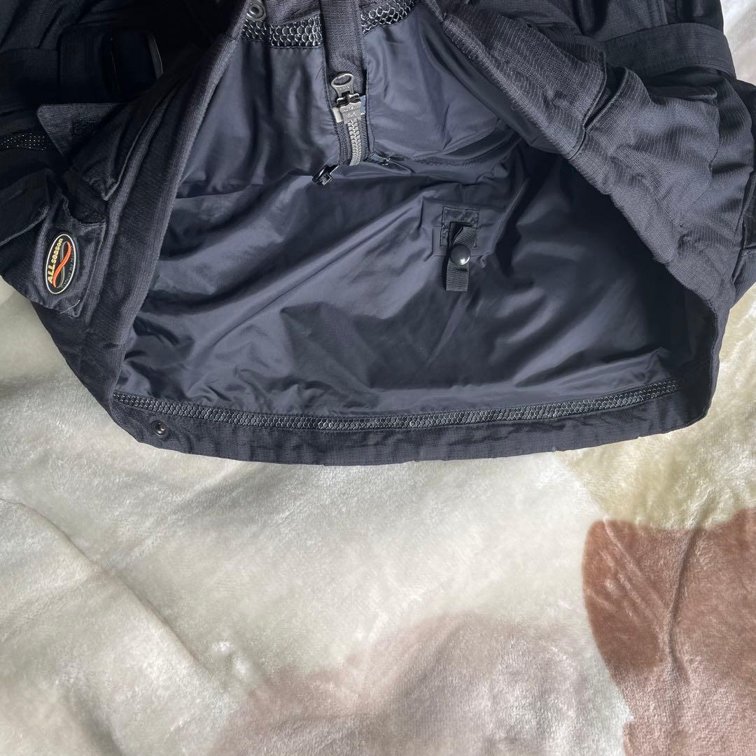 ラフ＆ロード ウォーターシールド ライダースジャケット 着脱式インナー 黒 L