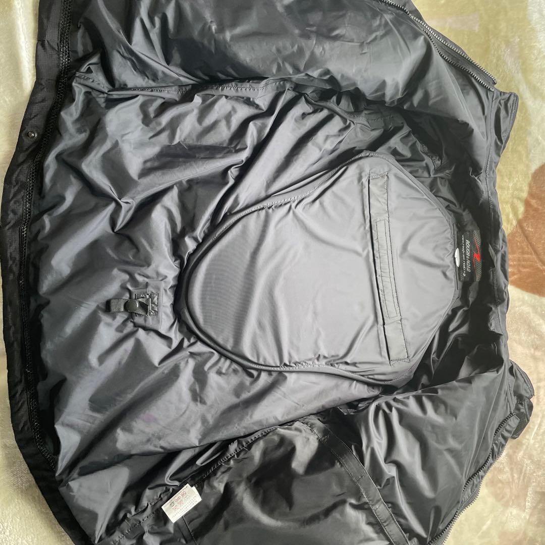 ラフ＆ロード ウォーターシールド ライダースジャケット 着脱式インナー 黒 L