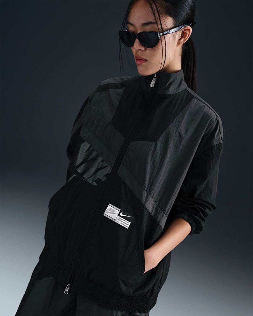 完売品 NIKE ナイキ オーバーサイズ ウーブン ジャケット