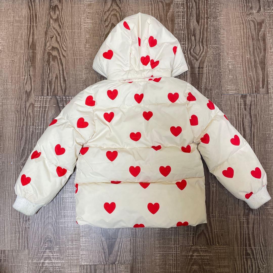 mini rodini heart パフジャケット