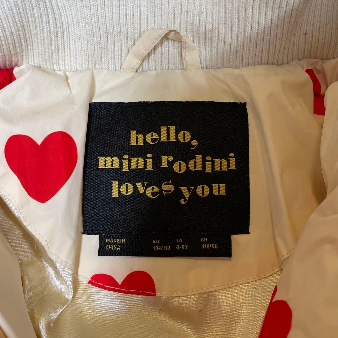 mini rodini heart パフジャケット