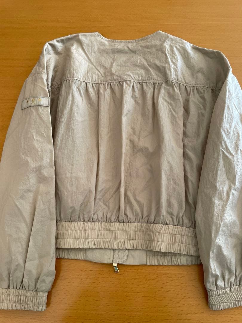 TATRAS ブルゾンノーカラー　アーサ AZHA ベージュ サイズ3☆美品