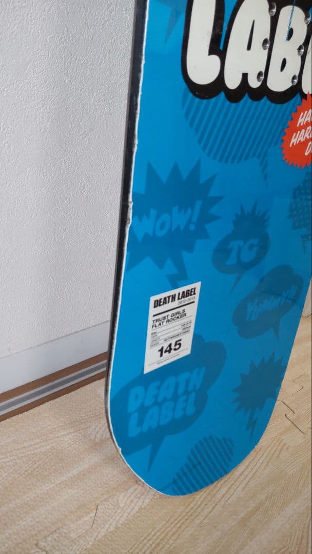 DEATH LABEL　デスレーベル　トラストガール スノーボード 145cm
