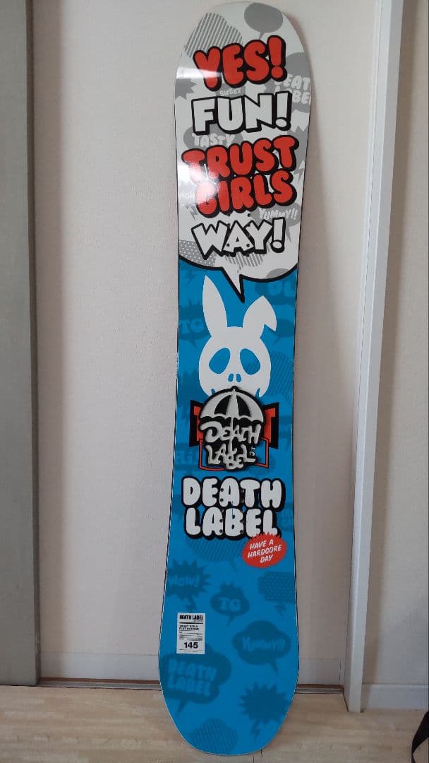 DEATH LABEL　デスレーベル　トラストガール スノーボード 145cm