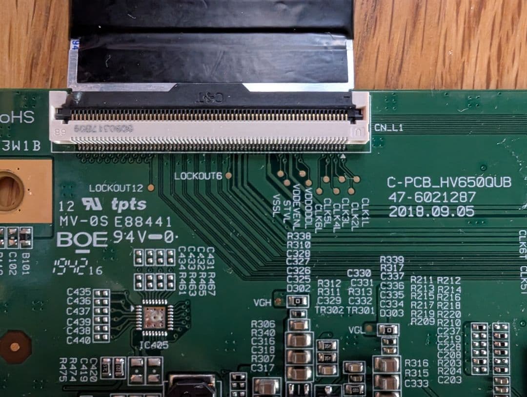 HISENSE　テレビ用基板