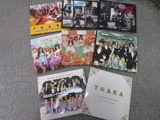 n*s様 （8AA3228）T-ARA　CD・DVDまとめて24点　サイン入り