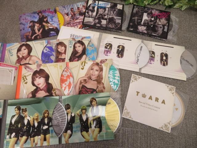 n*s様 （8AA3228）T-ARA　CD・DVDまとめて24点　サイン入り
