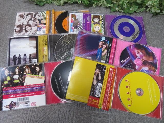 n*s様 （8AA3228）T-ARA　CD・DVDまとめて24点　サイン入り