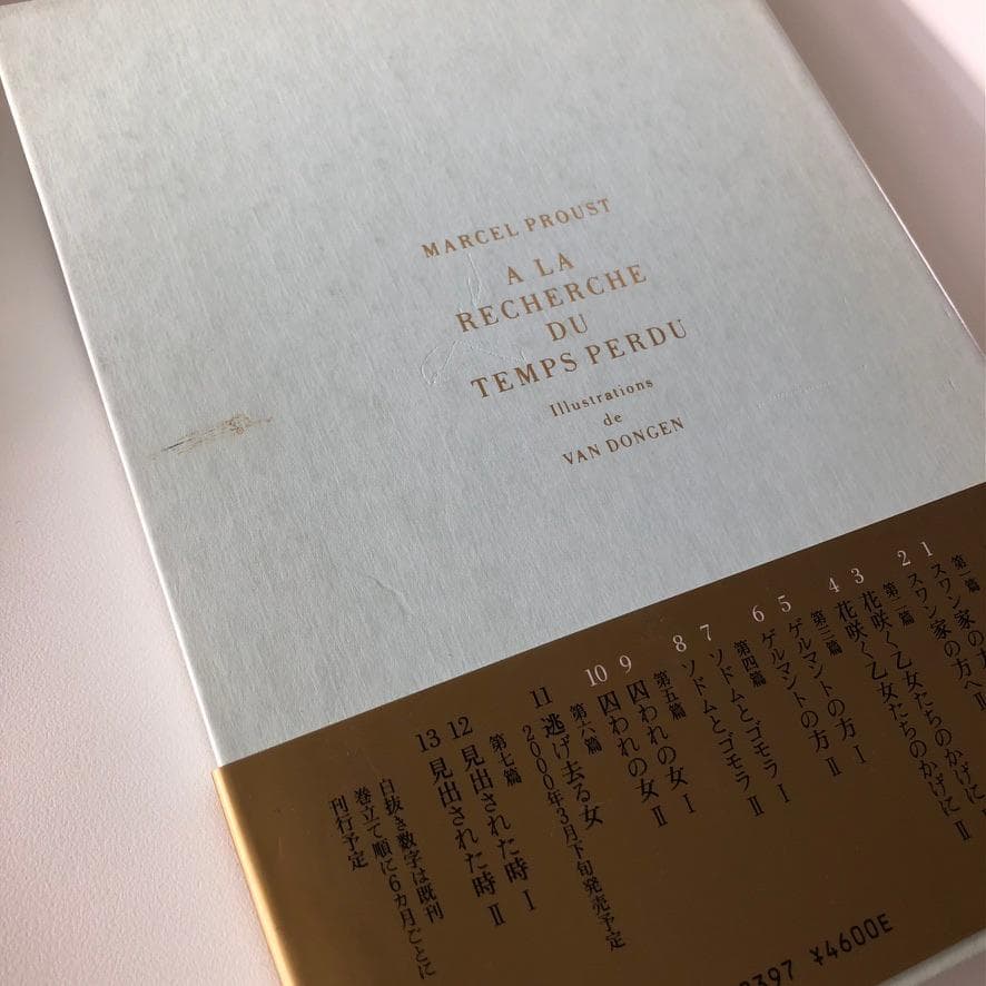 マルセル・プルースト 鈴木道彦 訳 『失われた時を求めて』全13巻セット 集英社