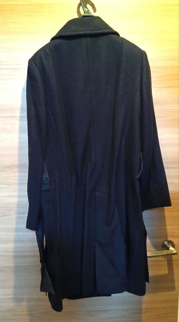 ジェーンマープル　side ribbon dress coat ブラック