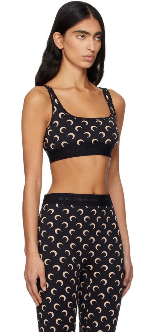 【MARINE SERRE】スポーツブラ