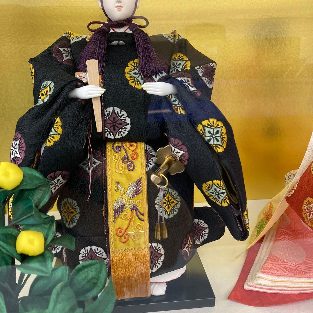 ひな人形立ち雛ケース