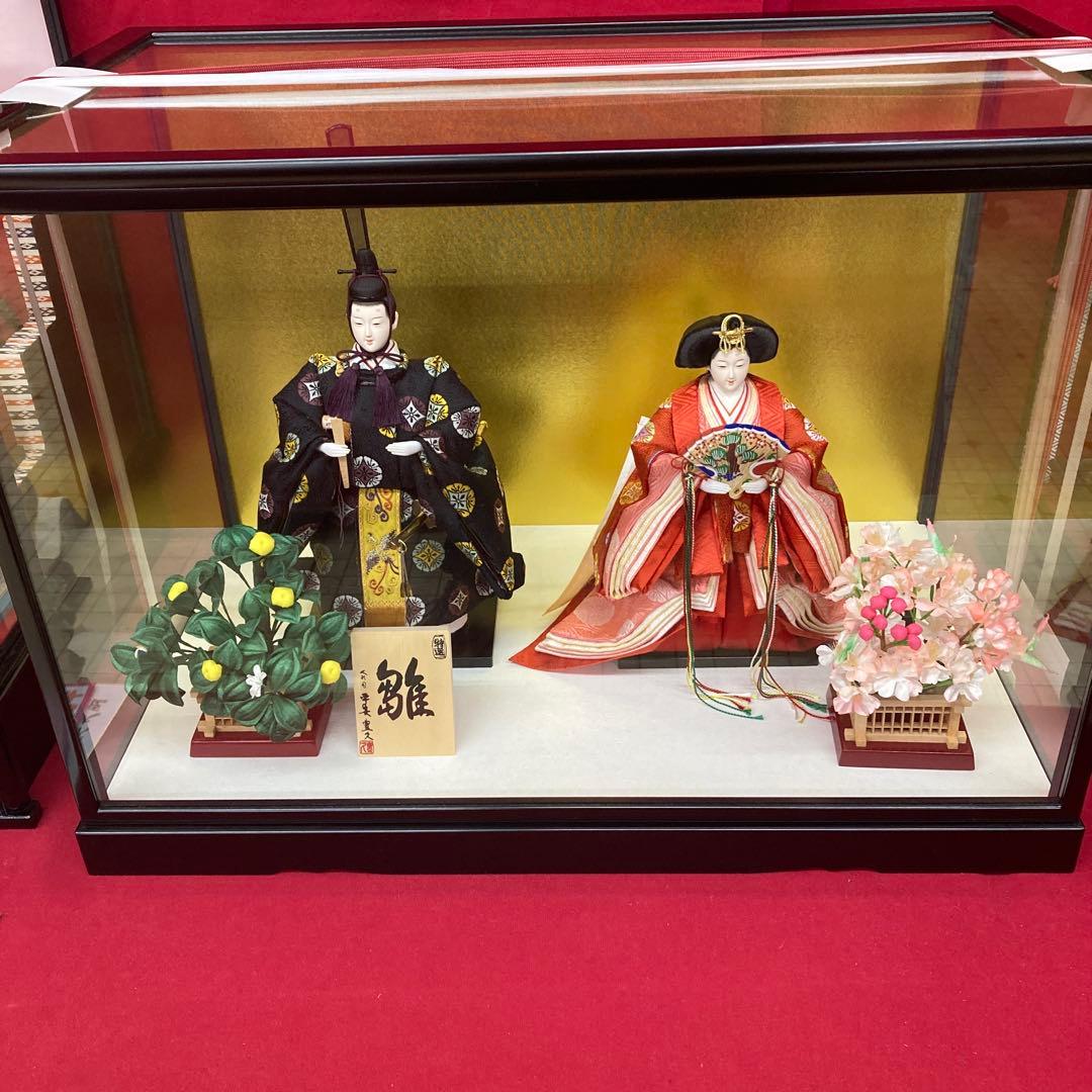 ひな人形立ち雛ケース