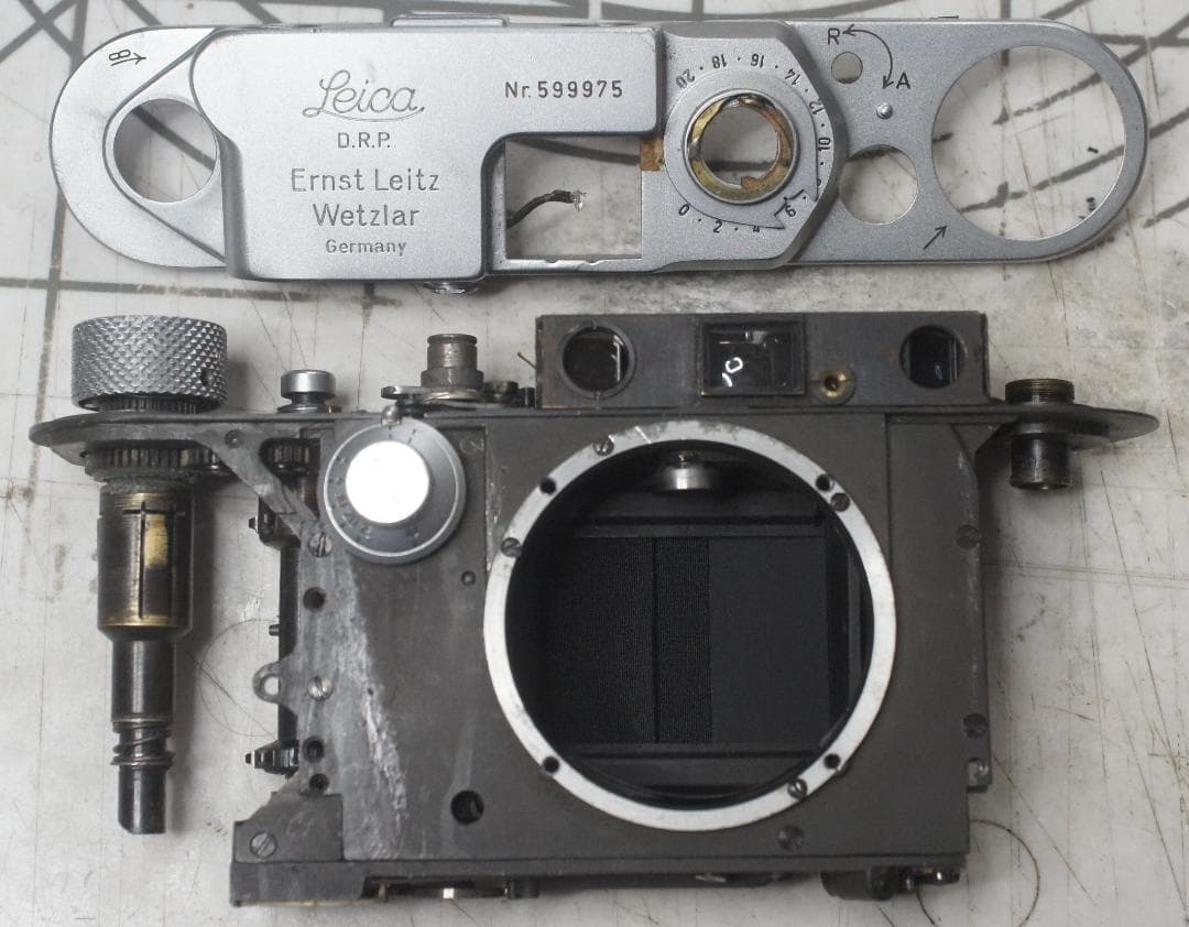 【美品/試写有】Leica IIIf Leitz Elmar 5cm f/3.5