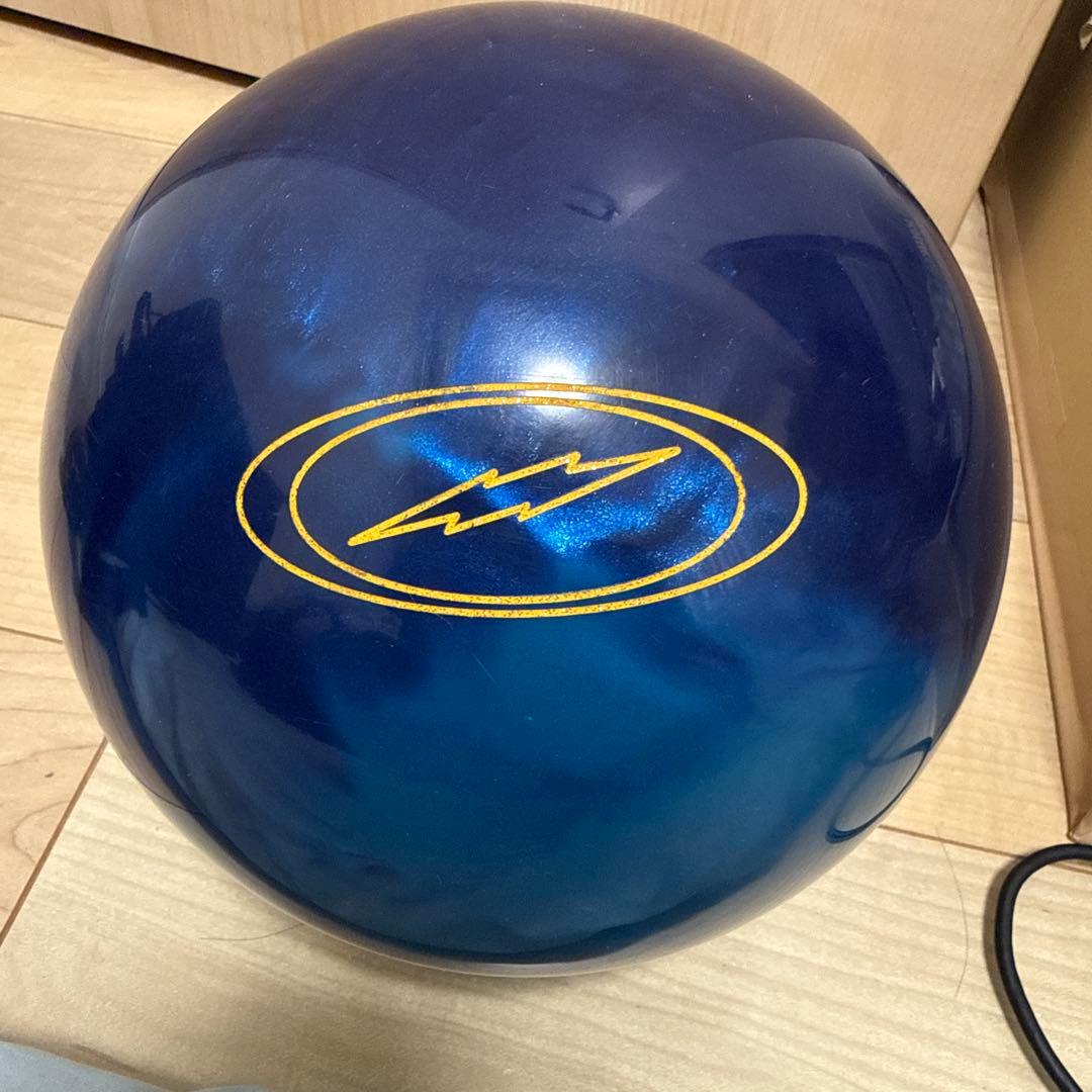 【美品】ボウリングフィジックスパワーエリートブルー　15ポンド