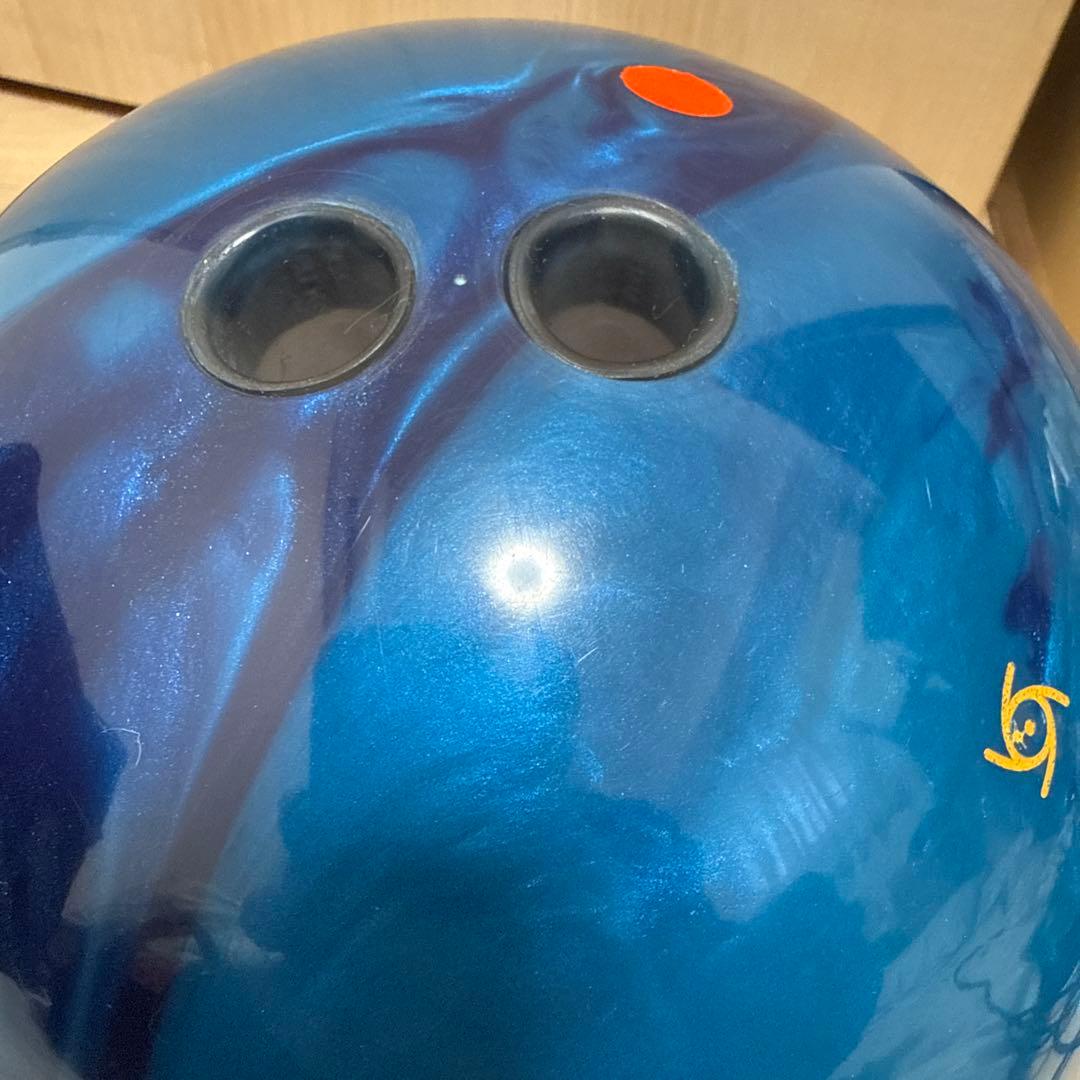 【美品】ボウリングフィジックスパワーエリートブルー　15ポンド