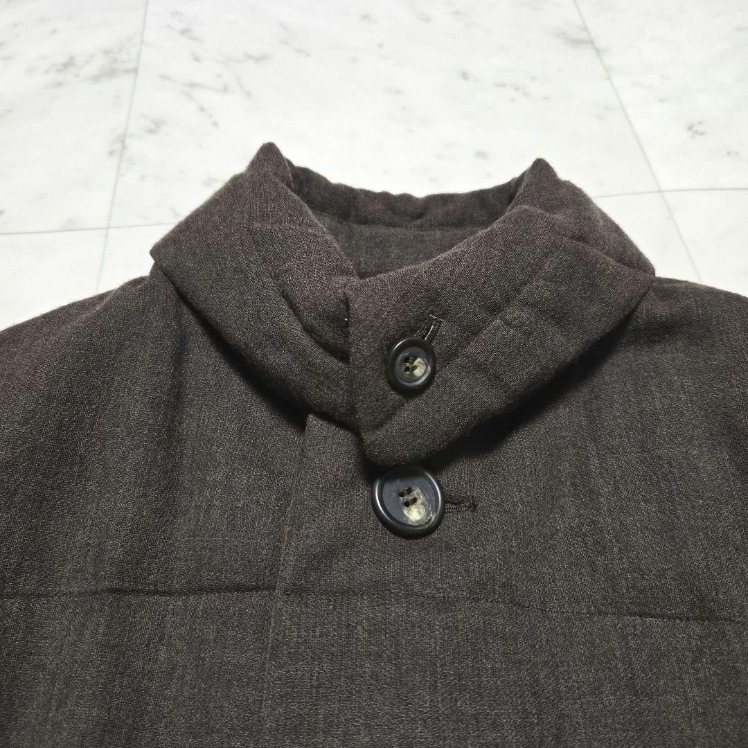 美品 Plantation プランテーション ウール 中綿コート リバーシブル