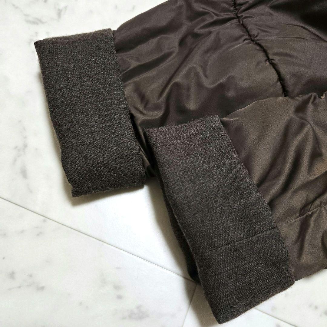 美品 Plantation プランテーション ウール 中綿コート リバーシブル