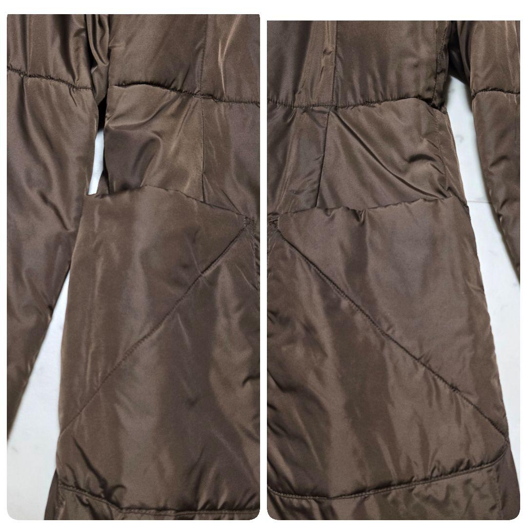 美品 Plantation プランテーション ウール 中綿コート リバーシブル