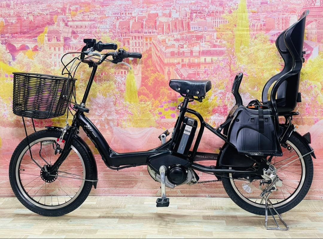 ZK3365 電動自転車 ブリヂストン 子供乗せ 20インチ 送料無料