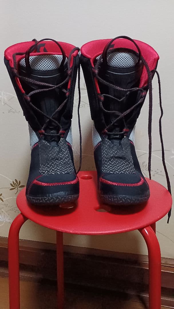 SCOTT テレマークスキー ブーツ ホワイト/ブラック/レッド