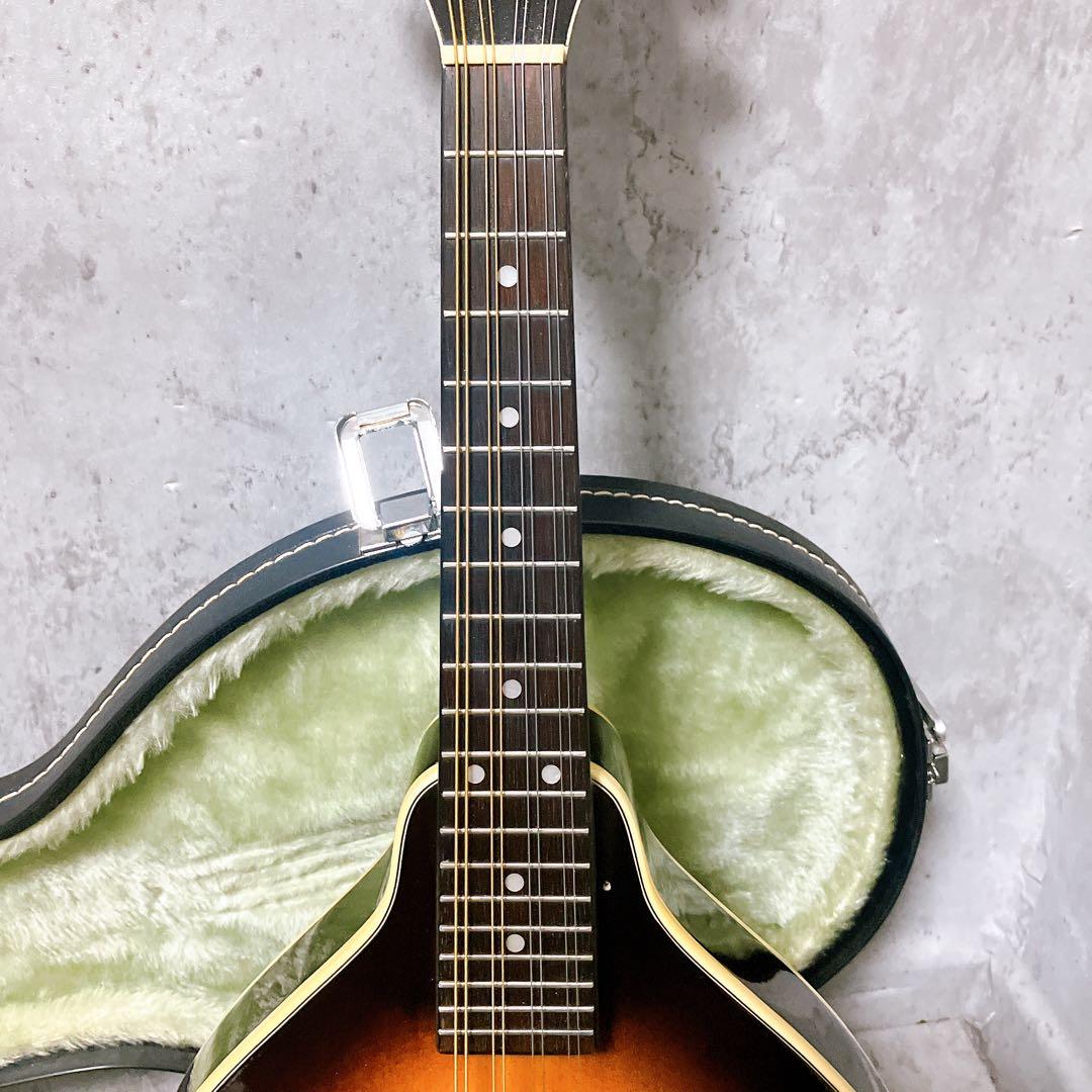 【希少・美品】Aria フラットマンドリン Am-200 BS ハードケース付き