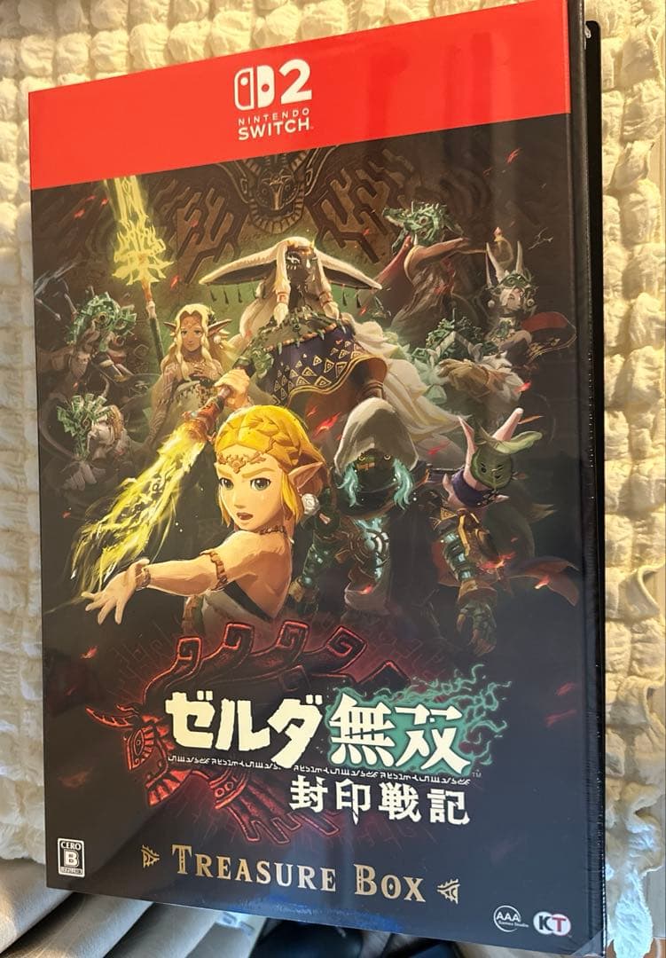 Switch2 未開封 ゼルダ無双　封印戦記　限定版　TREASURE BOX