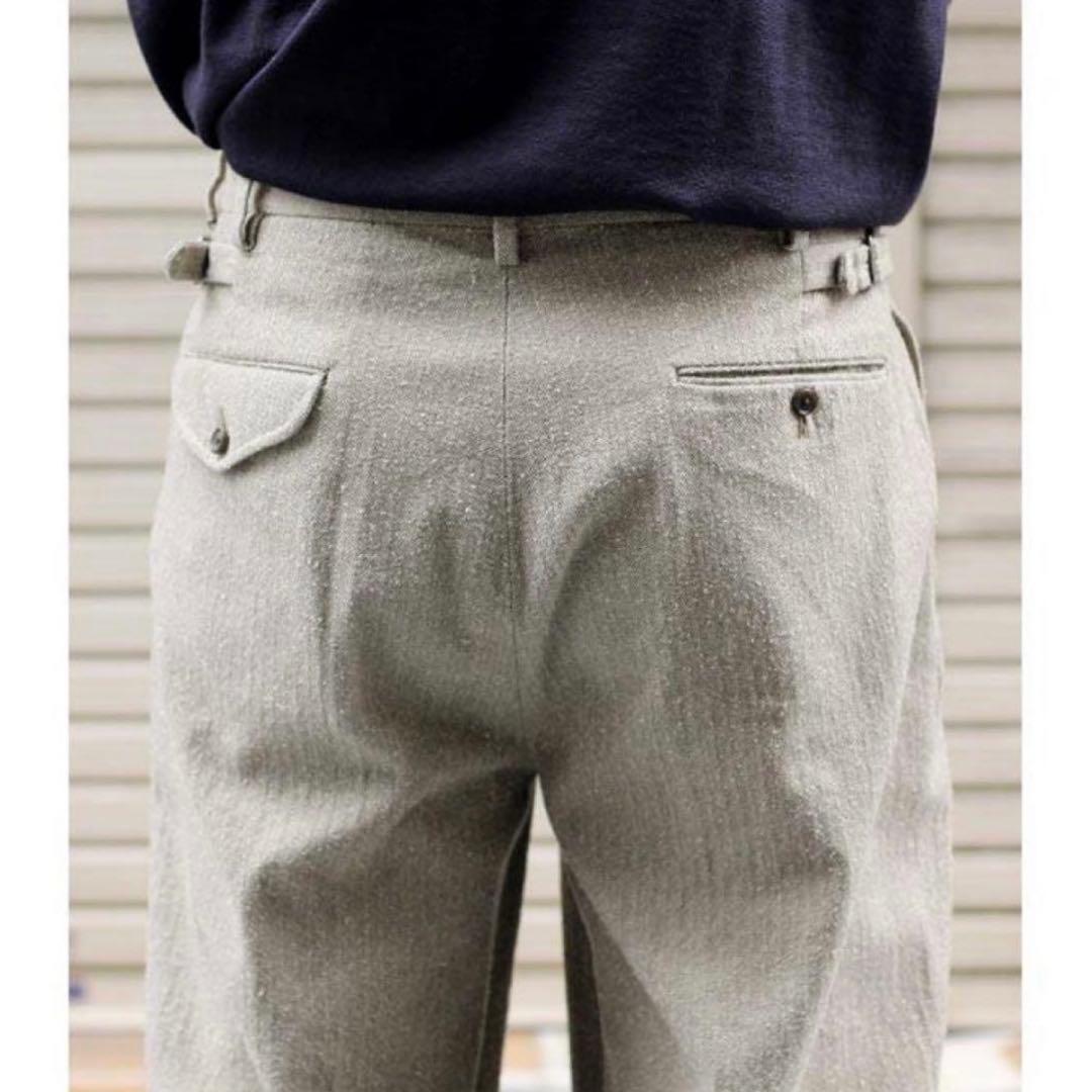 A.PRESSE / Herringbone Trousers / スラックス