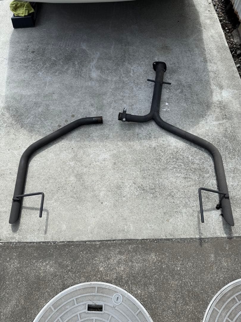 M_S クラウン マークX リアストレートマフラー