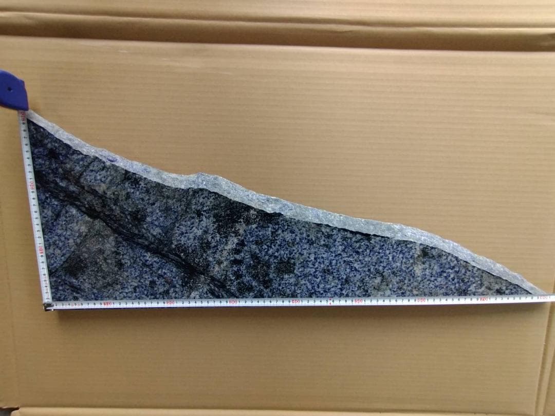 ●超高級　超貴重● 天然御影石 青系 ●ディスプレイ　飾り台　台座● インテリア