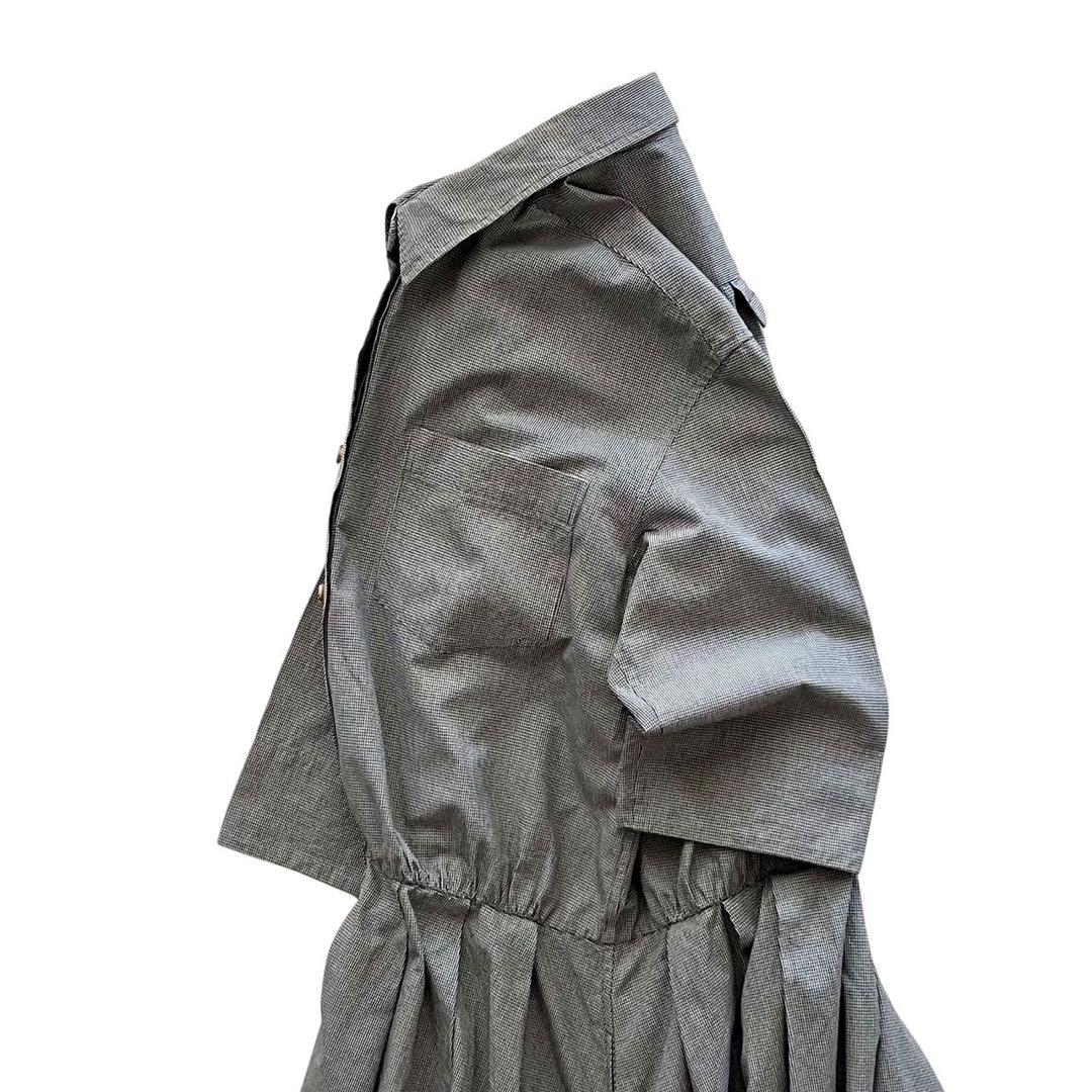 【美品】MARGARET HOWELL/GINGHAM SHIRT DRESS