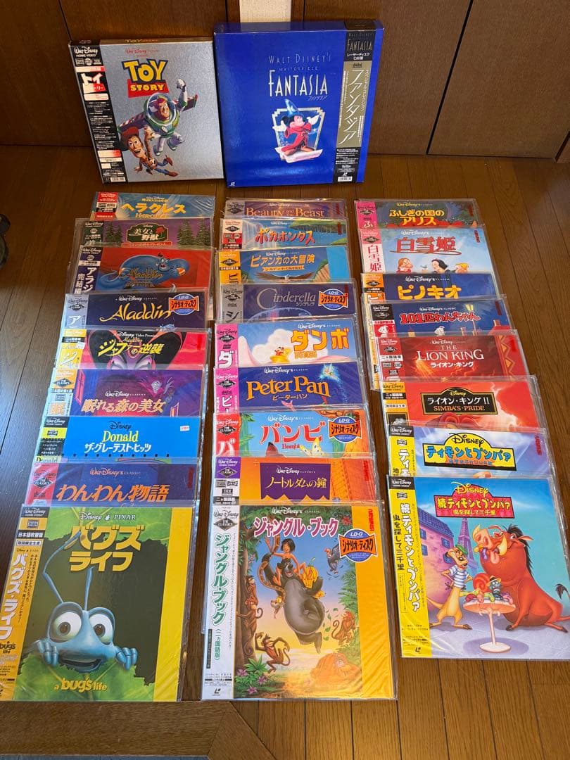 レーザーディスク 76枚＋3BOX LD ディズニー ウルトラマン 奥特曼