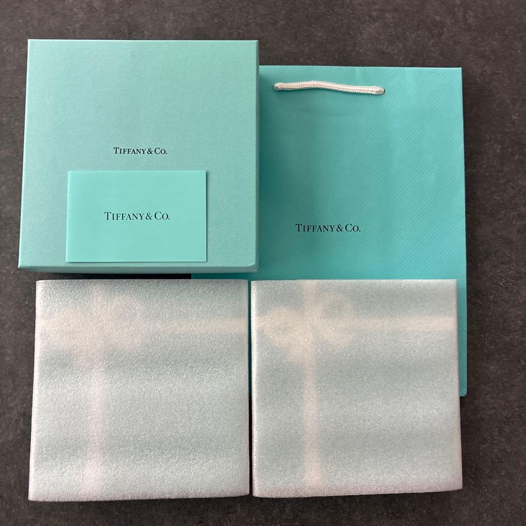 ティファニー プレート リボン 2枚セット