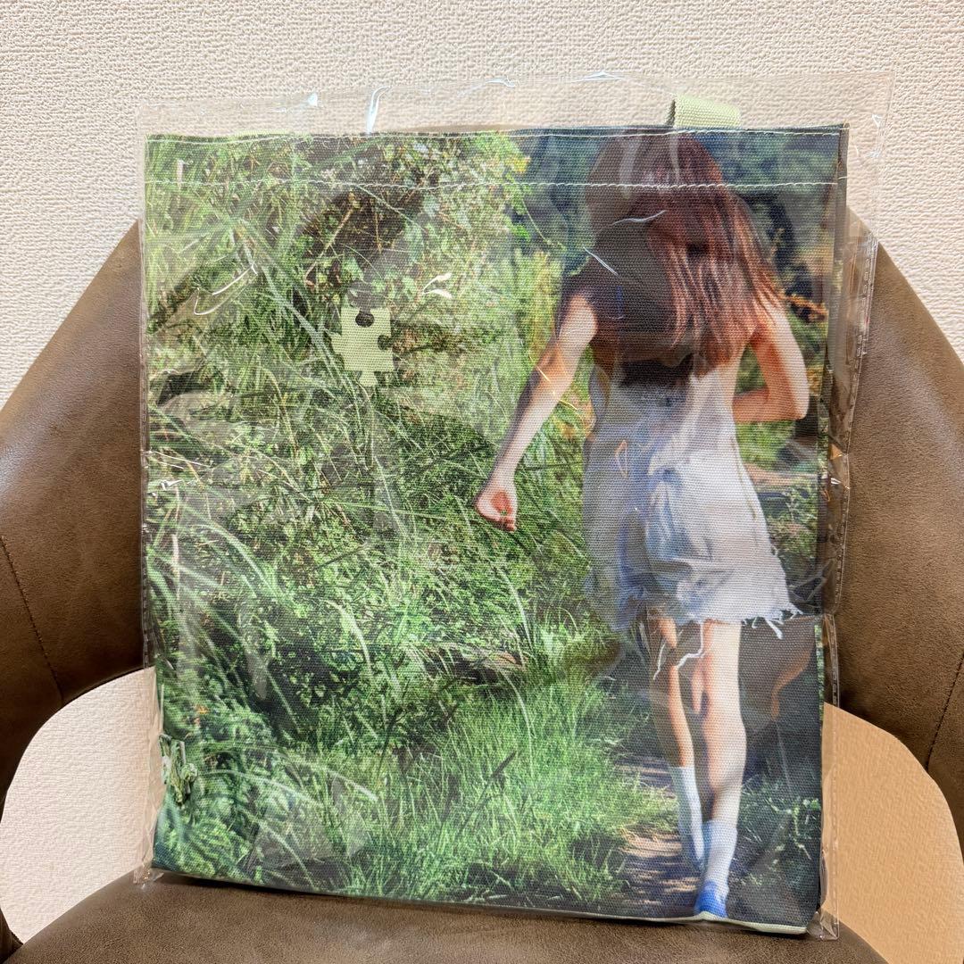 【新品】JENNIE 写真展 トートバッグ グリーン BLACKPINK ジェニ