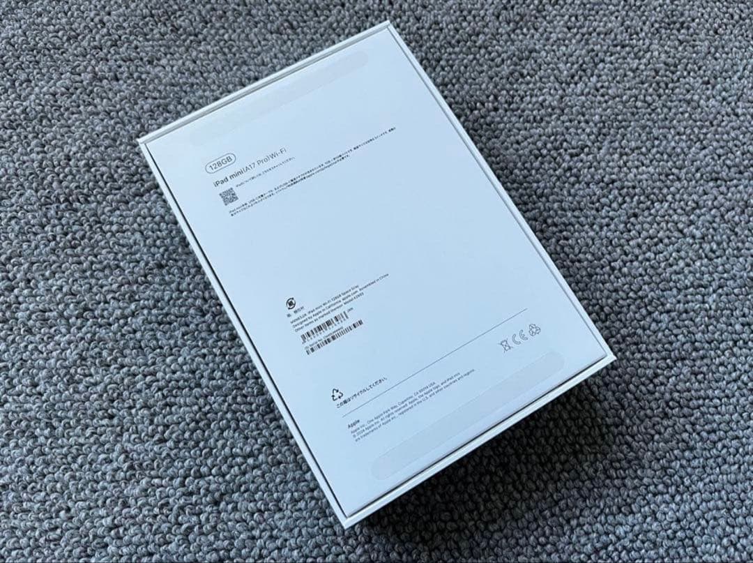 Apple iPad mini 7 128GB Wi-Fi スペースグレー