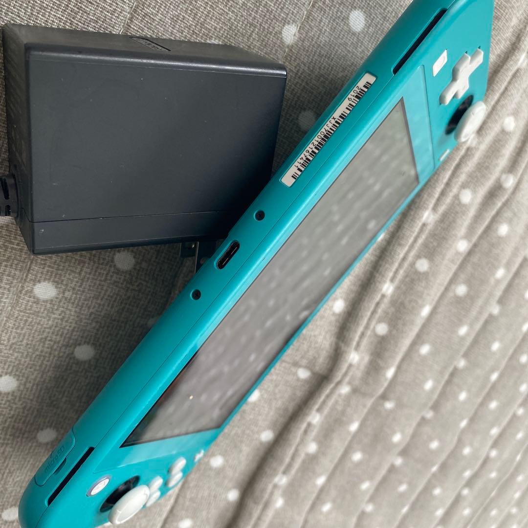 Nintendo Switch Lite ターコイズ 本体　カバーセット