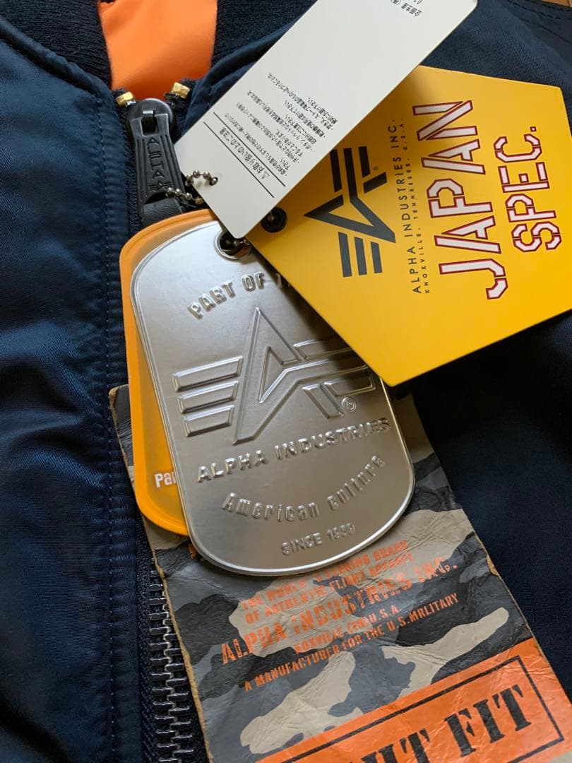 ジャケット・アウター ALPHA MA-1