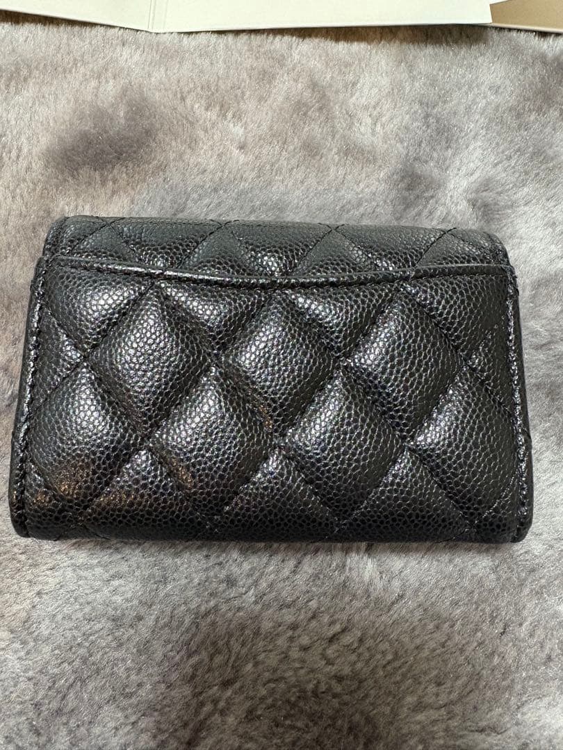 CHANEL キーケース キャビアスキン