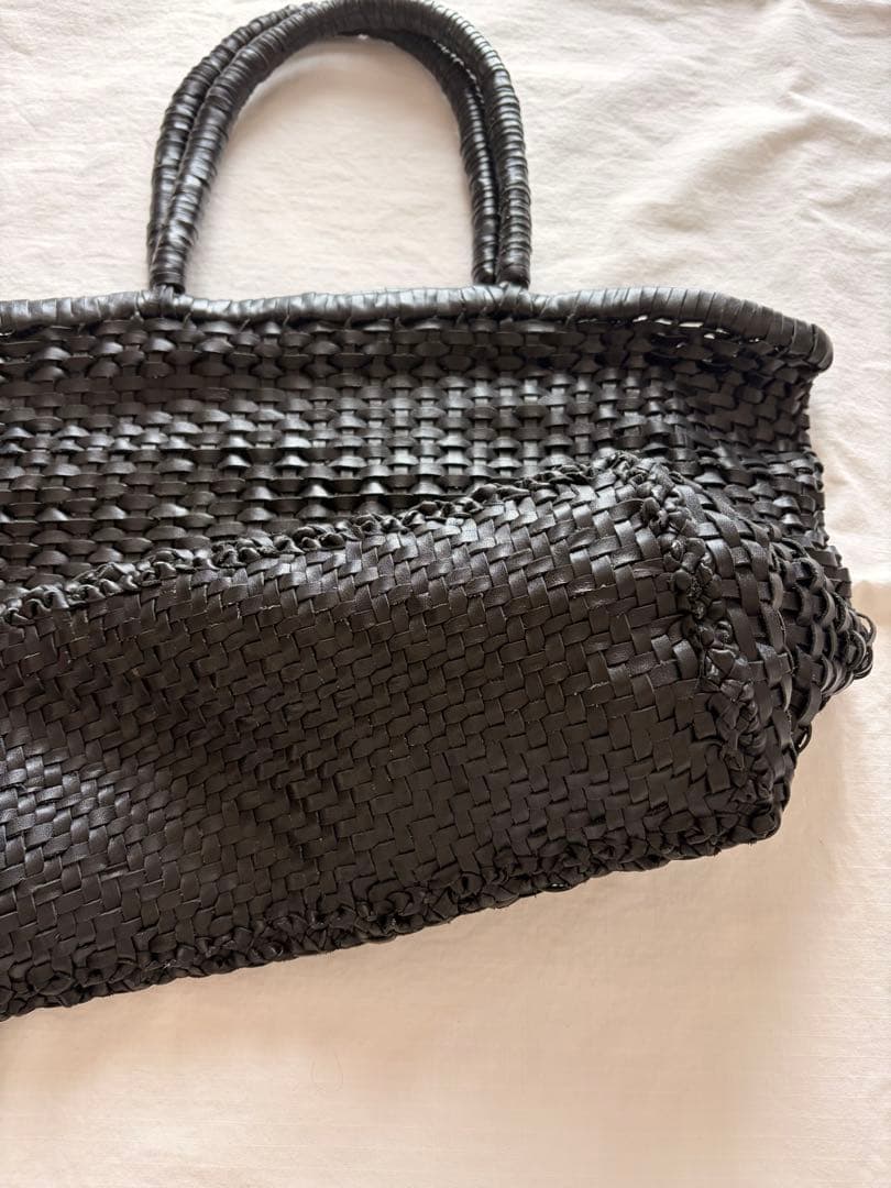 レザー　かごバッグ　メッシュバッグ　本革　検）トゥモローランド