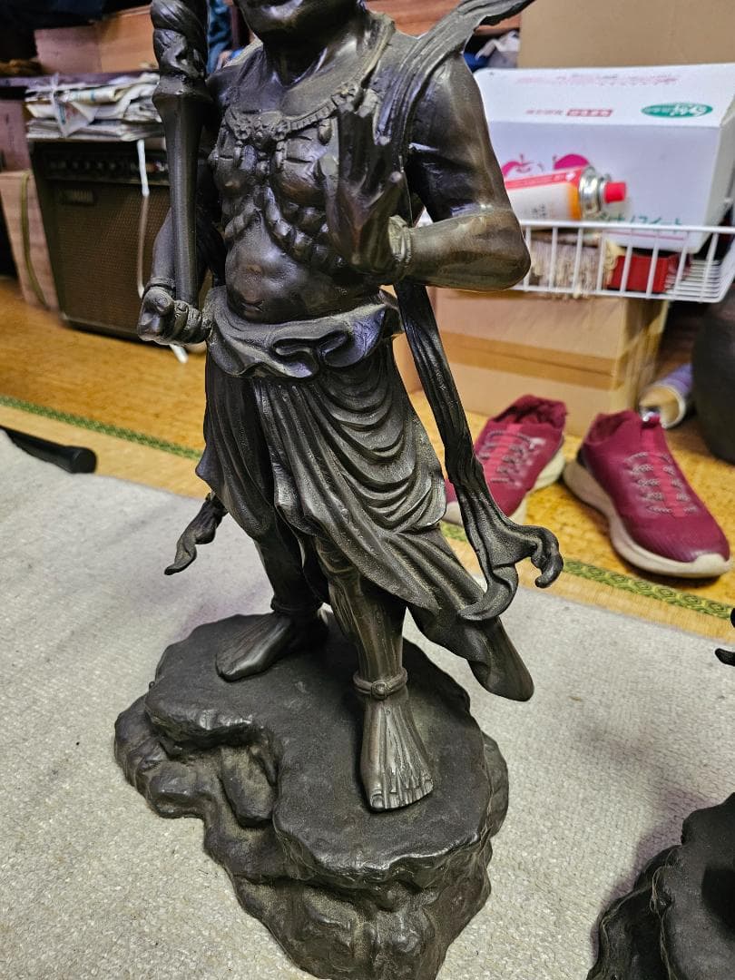 値下げ限界‼️金剛力士像 阿吽 一対