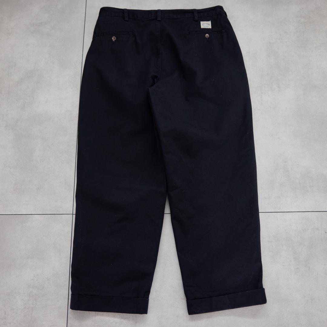 W36×L30 90s 初期タグ ラルフローレン ポロチノ ダークネイビー