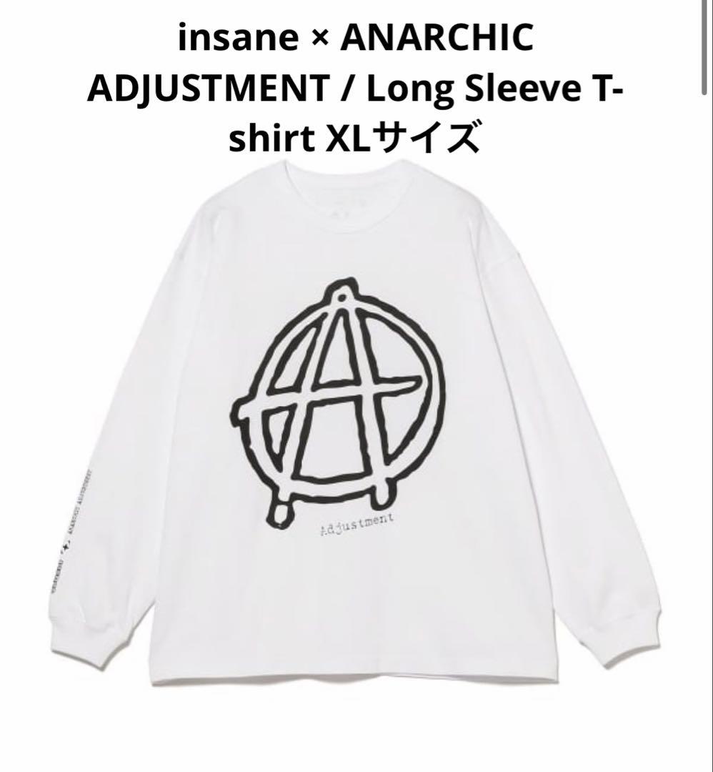 XL insane ANARCHIC ADJUSTMENT T-shirt 白